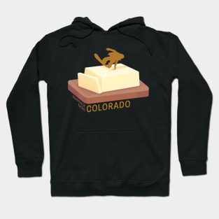 Snowboard Butter Carving | Arapahoe Basin Colorado Hoodie